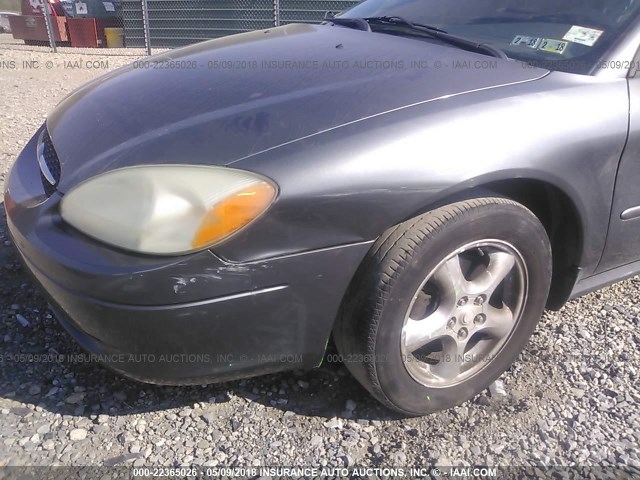 1FAFP55273A158854 - 2003 FORD TAURUS SES GRAY photo 6