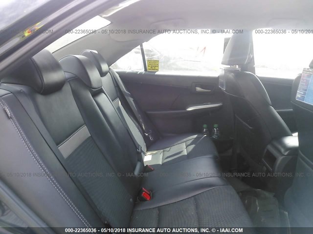 4T1BF1FK9EU370378 - 2014 TOYOTA CAMRY L/SE/LE/XLE შავი ფოტო 8