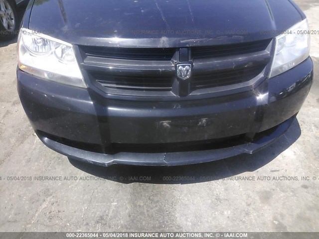 1B3CC4FB4AN200289 - 2010 DODGE AVENGER SXT BLACK photo 6