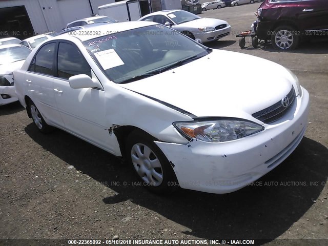 4T1BE32KX3U155576 - 2003 TOYOTA CAMRY LE/XLE/SE Ağ foto 1