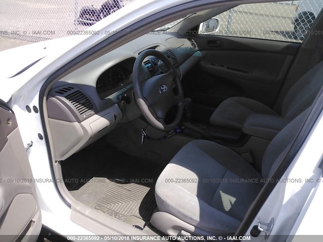 4T1BE32KX3U155576 - 2003 TOYOTA CAMRY LE/XLE/SE Ağ foto 5