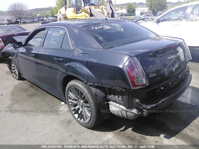 2C3CCADG9DH735812 - 2013 CHRYSLER 300C VARVATOS BLACK photo 3