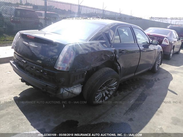 2C3CCADG9DH735812 - 2013 CHRYSLER 300C VARVATOS BLACK photo 4