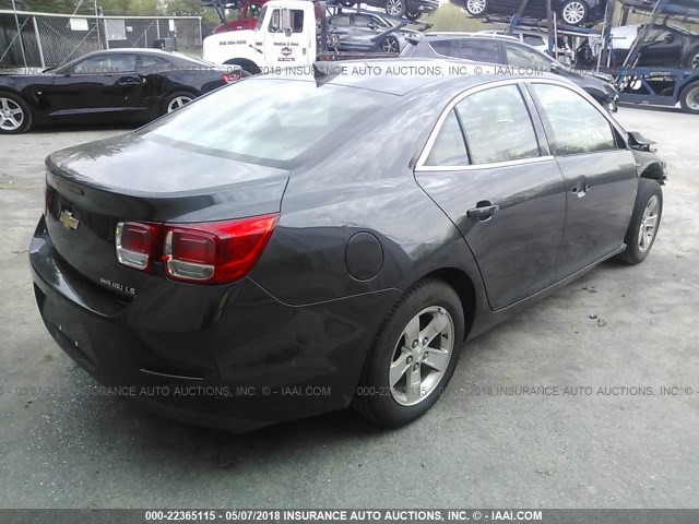 1G11A5SL0FF213793 - 2015 CHEVROLET MALIBU LS 灰色 照片 4