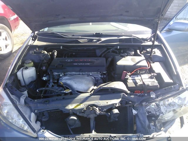 4T1BE32K62U504134 - 2002 TOYOTA CAMRY LE/XLE/SE Açıq mavi foto 10