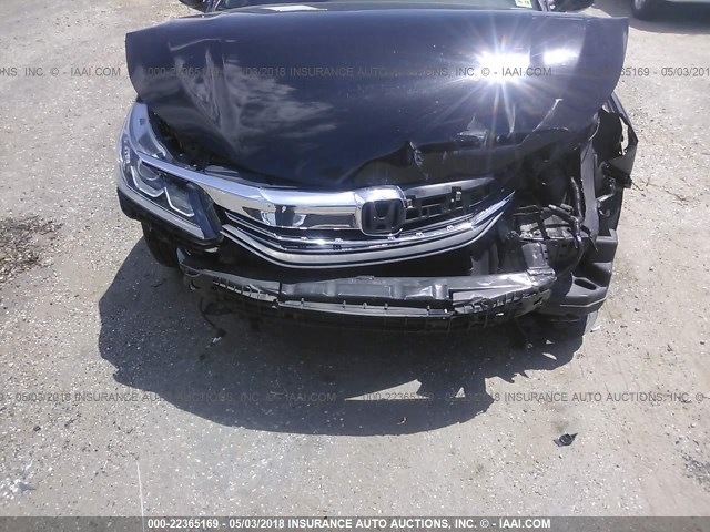 1HGCR2F50GA137320 - 2016 HONDA ACCORD SPORT 黑色 照片 6