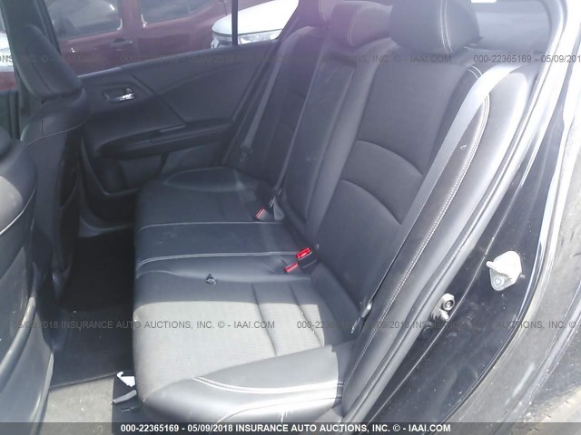 1HGCR2F50GA137320 - 2016 HONDA ACCORD SPORT 黑色 照片 8
