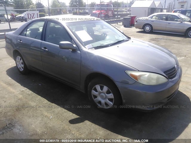 4T1BE32K64U822614 - 2004 TOYOTA CAMRY LE/XLE/SE ნაცრისფერი ფოტო 1