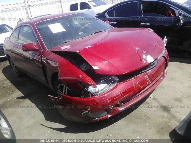 2T1CG22P91C487768 - 2001 TOYOTA CAMRY SOLARA SE RED photo 1