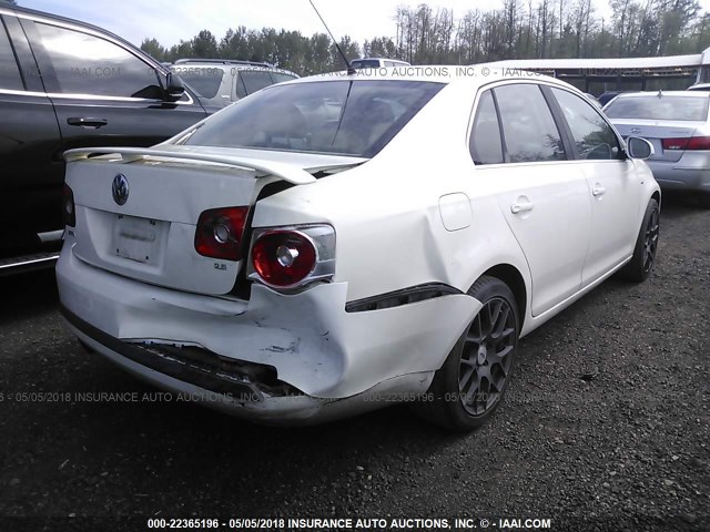 3VWEF71KX7M113603 - 2007 VOLKSWAGEN JETTA WOLFSBURG 白色 照片 4