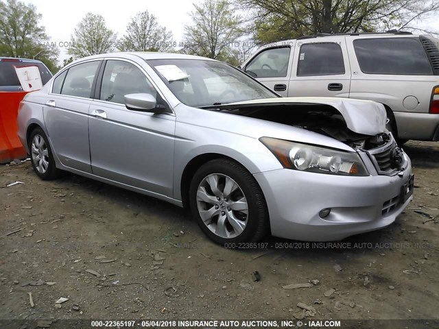 1HGCP36808A054395 - 2008 HONDA ACCORD EXL SILVER photo 1