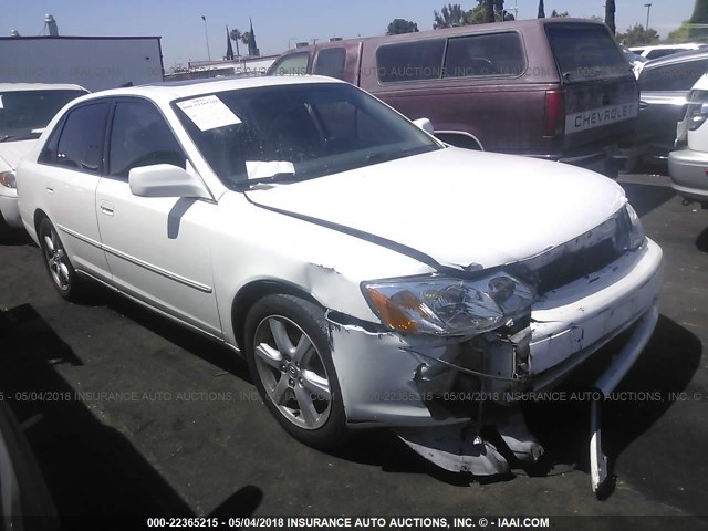 4T1BF28B13U317206 - 2003 TOYOTA AVALON XL/XLS WHITE photo 1