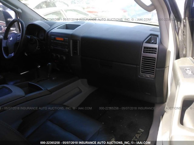1N6AA07A74N529855 - 2004 NISSAN TITAN XE/SE/LE GRAY photo 5