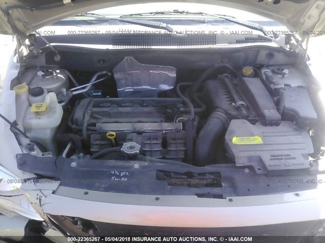 1B3CB3HA6AD545623 - 2010 DODGE CALIBER MAINSTREET TAN photo 10