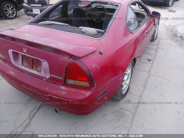 JHMBB2151NC005060 - 1992 HONDA PRELUDE SI ALB/SR RED photo 4