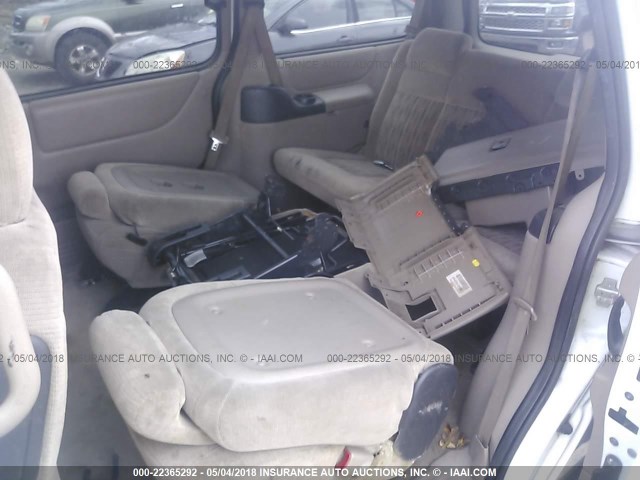 1GNDV23E75D120519 - 2005 CHEVROLET VENTURE LS WHITE photo 8