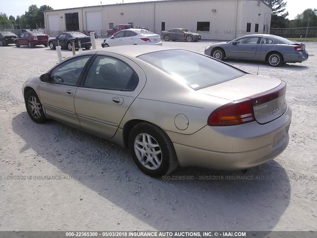 2B3HD46R64H638678 - 2004 DODGE INTREPID SE GOLD photo 3