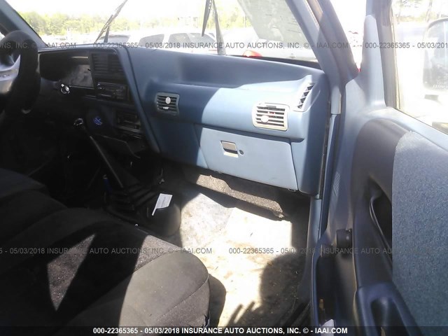 1FTCR14X4RPC57604 - 1994 FORD RANGER SUPER CAB BLUE photo 5