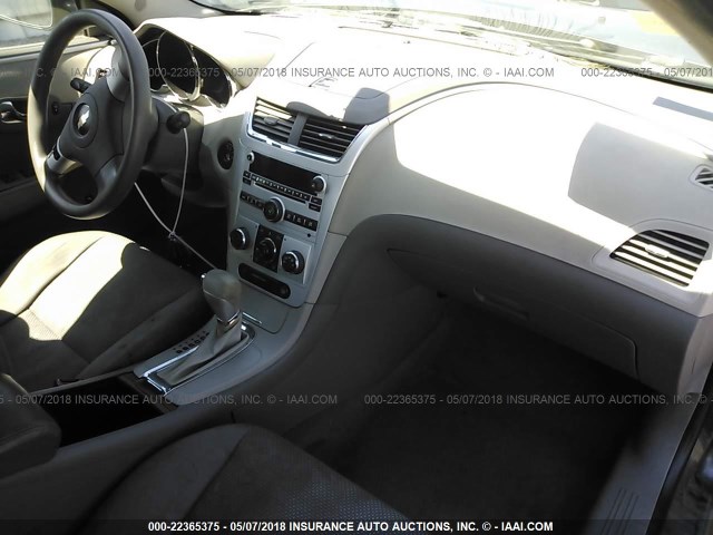 1G1ZA5E06A4109110 - 2010 CHEVROLET MALIBU LS GRAY photo 5