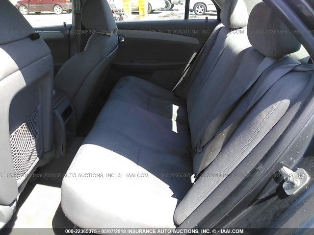 1G1ZA5E06A4109110 - 2010 CHEVROLET MALIBU LS GRAY photo 8
