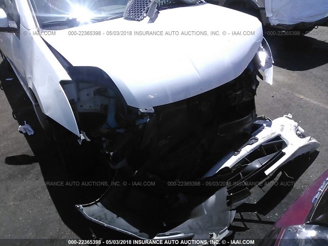 3N1AB6AP6CL696371 - 2012 NISSAN SENTRA 2.0/2.0S/SR/2.0SL WHITE photo 6