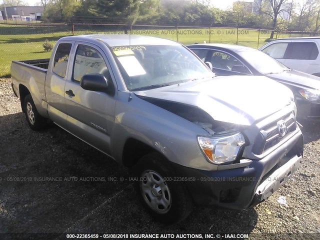 5TFTX4CN6FX054376 - 2015 TOYOTA TACOMA ACCESS CAB Silber Foto 1