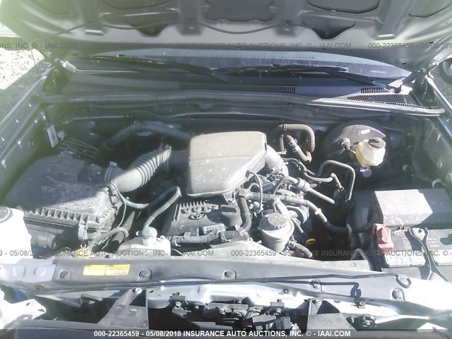 5TFTX4CN6FX054376 - 2015 TOYOTA TACOMA ACCESS CAB Silber Foto 10