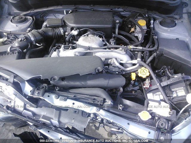 JF2SH6BC2AH914296 - 2010 SUBARU FORESTER XS Ашық көк фото 10