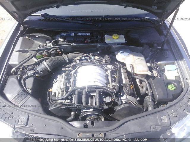 WVWRH63B84P056510 - 2004 VOLKSWAGEN PASSAT GLX 灰色 照片 10