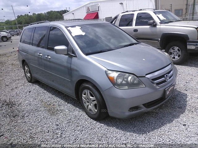 5FNRL38785B018840 - 2005 HONDA ODYSSEY EXL მწვანე ფოტო 1