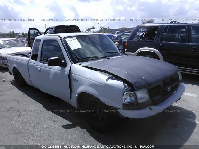 1FTYR14VXYPA18271 - 2000 FORD RANGER SUPER CAB GRAY photo 1