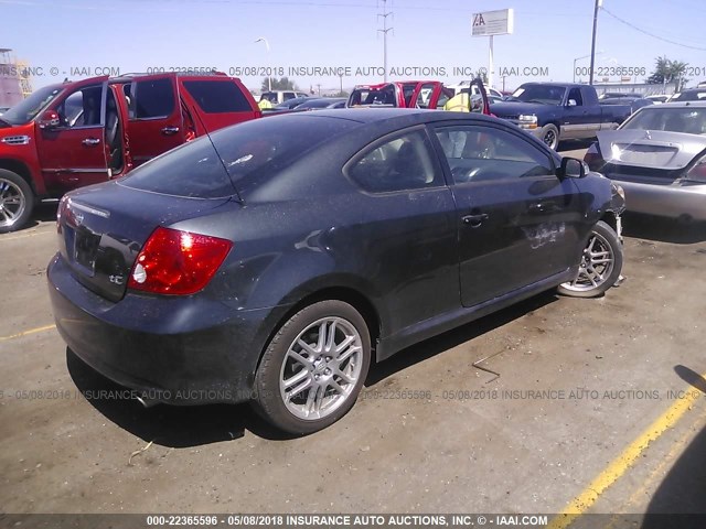 JTKDE177350059491 - 2005 TOYOTA SCION TC 深蓝色 照片 4