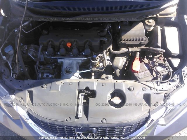 19XFB2F96EE078464 - 2014 HONDA CIVIC EXL 灰色 照片 10