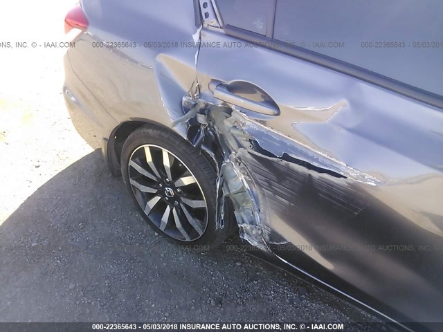 19XFB2F96EE078464 - 2014 HONDA CIVIC EXL 灰色 照片 6