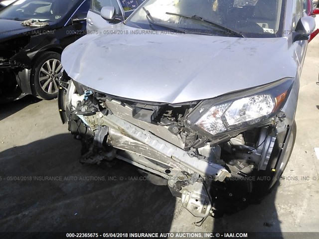 3CZRU5H35GM709113 - 2016 HONDA HR-V LX SILVER photo 6