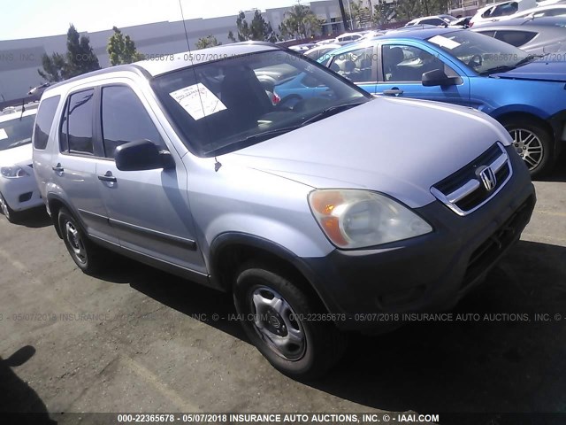 JHLRD68493C006892 - 2003 HONDA CR-V LX SILVER photo 1