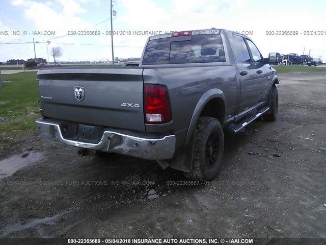 3C6TD5DT5CG206389 - 2012 DODGE RAM 2500 SLT GRAY photo 4