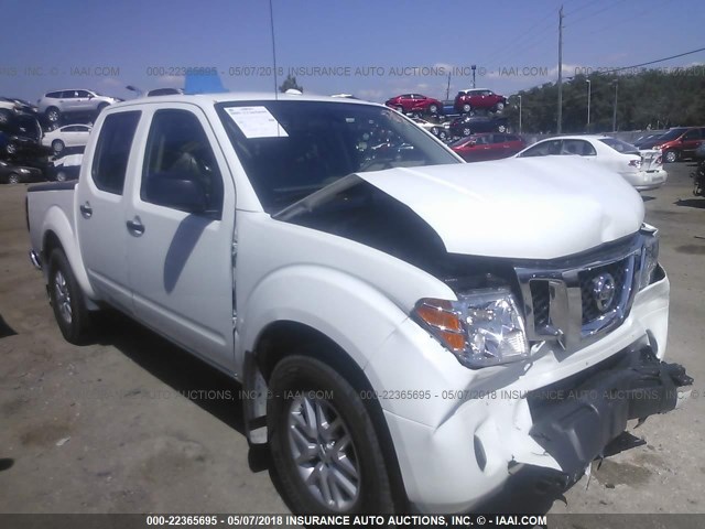 1N6DD0ER5JN716486 - 2018 NISSAN FRONTIER S/SV/SL/PRO-4X WHITE photo 1