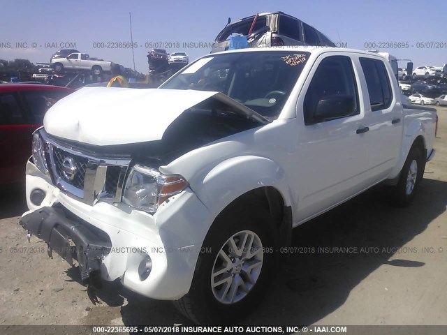 1N6DD0ER5JN716486 - 2018 NISSAN FRONTIER S/SV/SL/PRO-4X WHITE photo 2