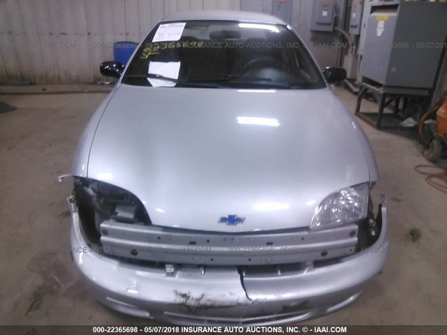 1G1JF524717126891 - 2001 CHEVROLET CAVALIER LS SILVER photo 6