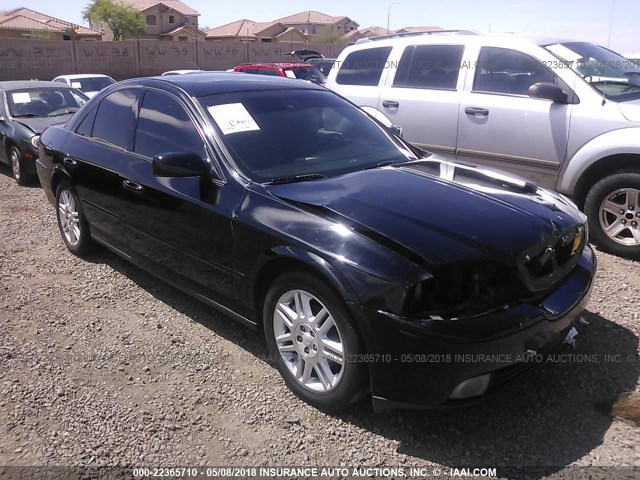 1LNHM87A84Y615287 - 2004 LINCOLN LS BLACK photo 1
