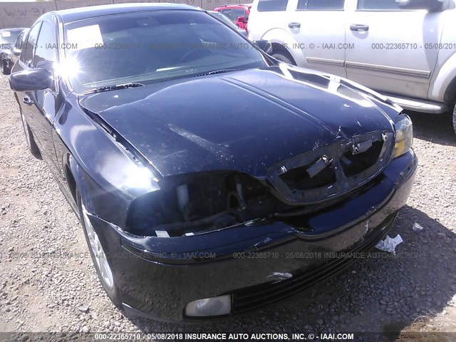 1LNHM87A84Y615287 - 2004 LINCOLN LS BLACK photo 6