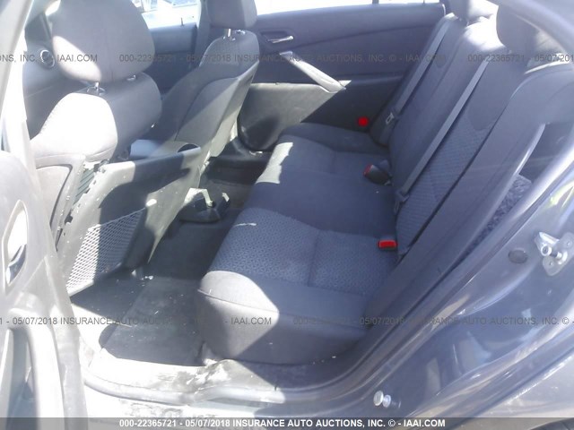 1G2ZG57N284136687 - 2008 PONTIAC G6 SE GRAY photo 8