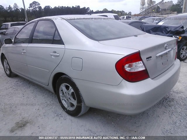 4T1BE32K34U917308 - 2004 TOYOTA CAMRY LE/XLE/SE თაფლისფერი ფოტო 3