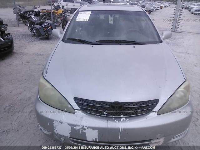 4T1BE32K34U917308 - 2004 TOYOTA CAMRY LE/XLE/SE თაფლისფერი ფოტო 6