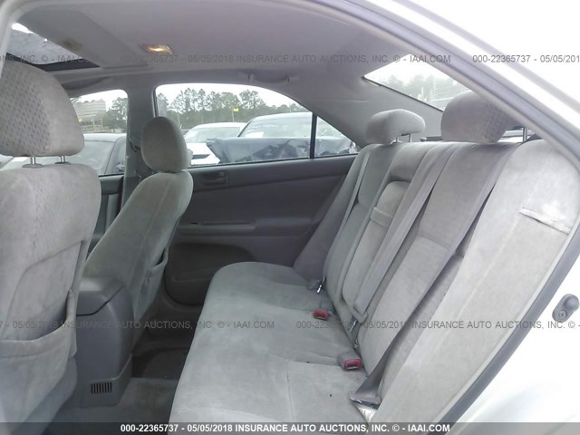4T1BE32K34U917308 - 2004 TOYOTA CAMRY LE/XLE/SE თაფლისფერი ფოტო 8