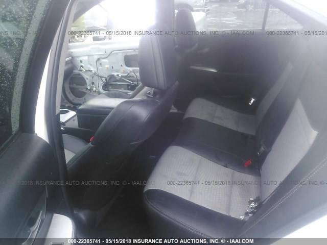 4T1BF1FK5DU295001 - 2013 TOYOTA CAMRY L/SE/LE/XLE WHITE photo 8