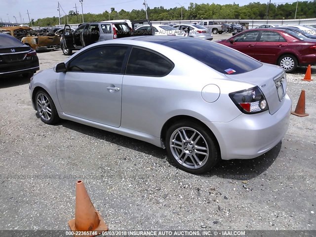 JTKDE177360067916 - 2006 TOYOTA SCION TC 银色 照片 3