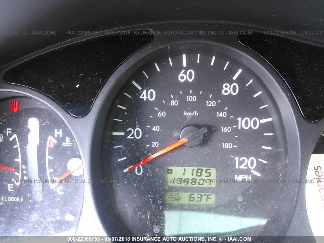 JF1SG65674H726343 - 2004 SUBARU FORESTER 2.5XS ვერცხლისფერი ფოტო 7