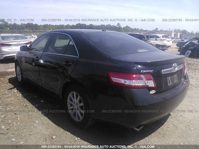4T1BK3EK3AU112263 - 2010 TOYOTA CAMRY SE/LE/XLE 黑色 照片 3